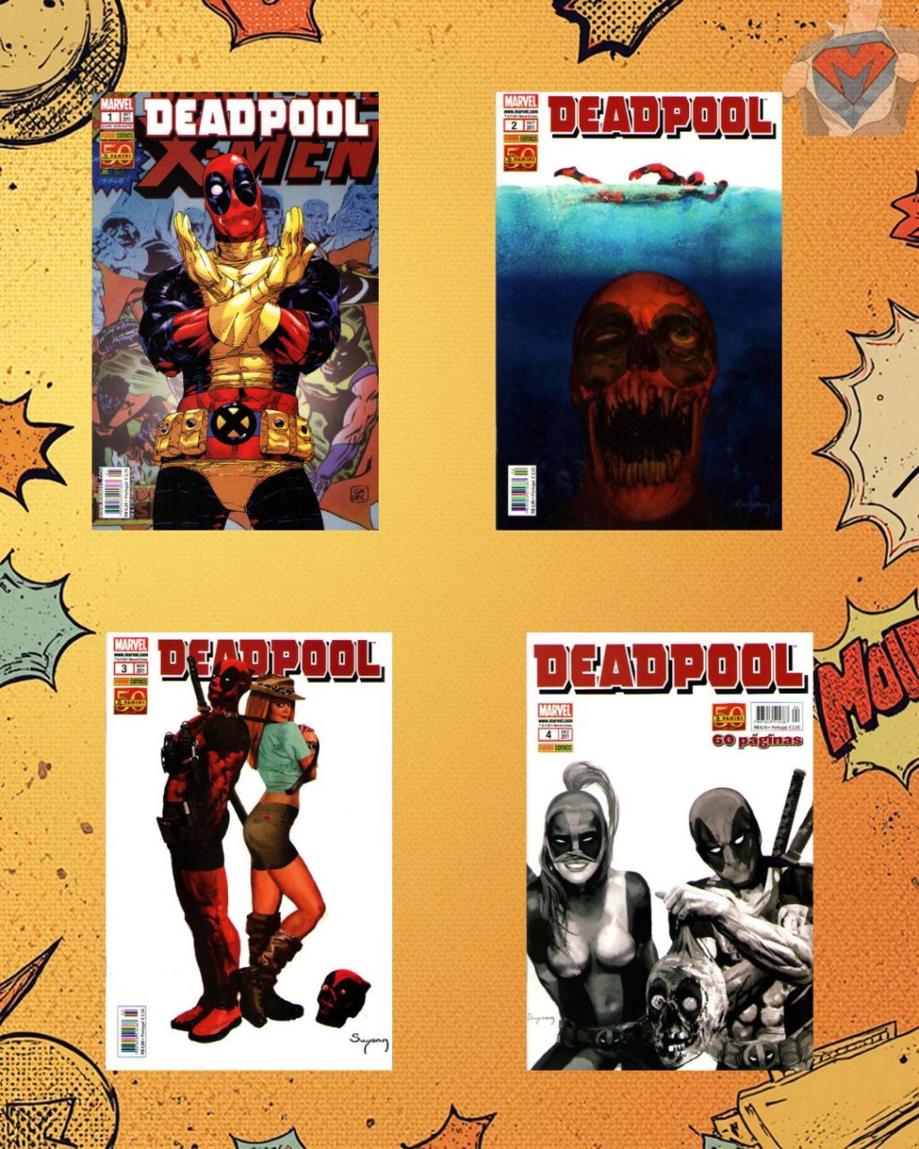 Deadpool Nº 01 ao Nº 04