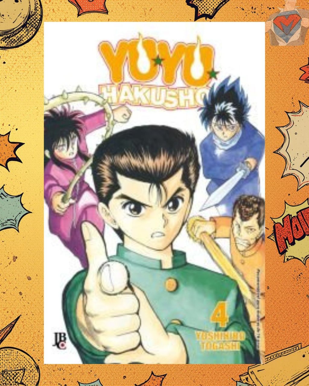 Yu Yu Hakusho Nº 04 ( Yoshihiro Togashi )