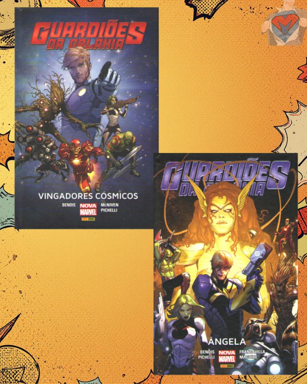 Guardiões da Galáxia: Vingadores Cósmicos e Ângela ( Capa Dura )