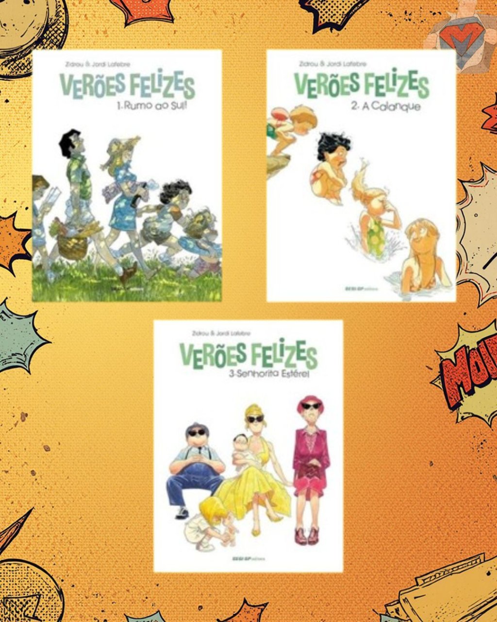 Verões Felizes Vol. 01 ao Vol. 03