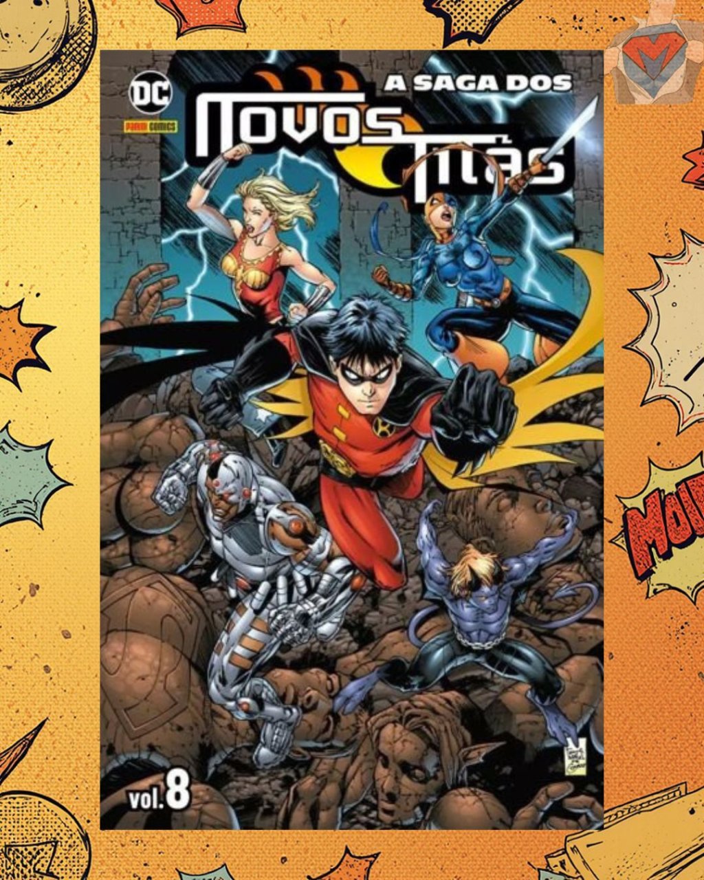 A Saga dos Novos Titãs Nº 08