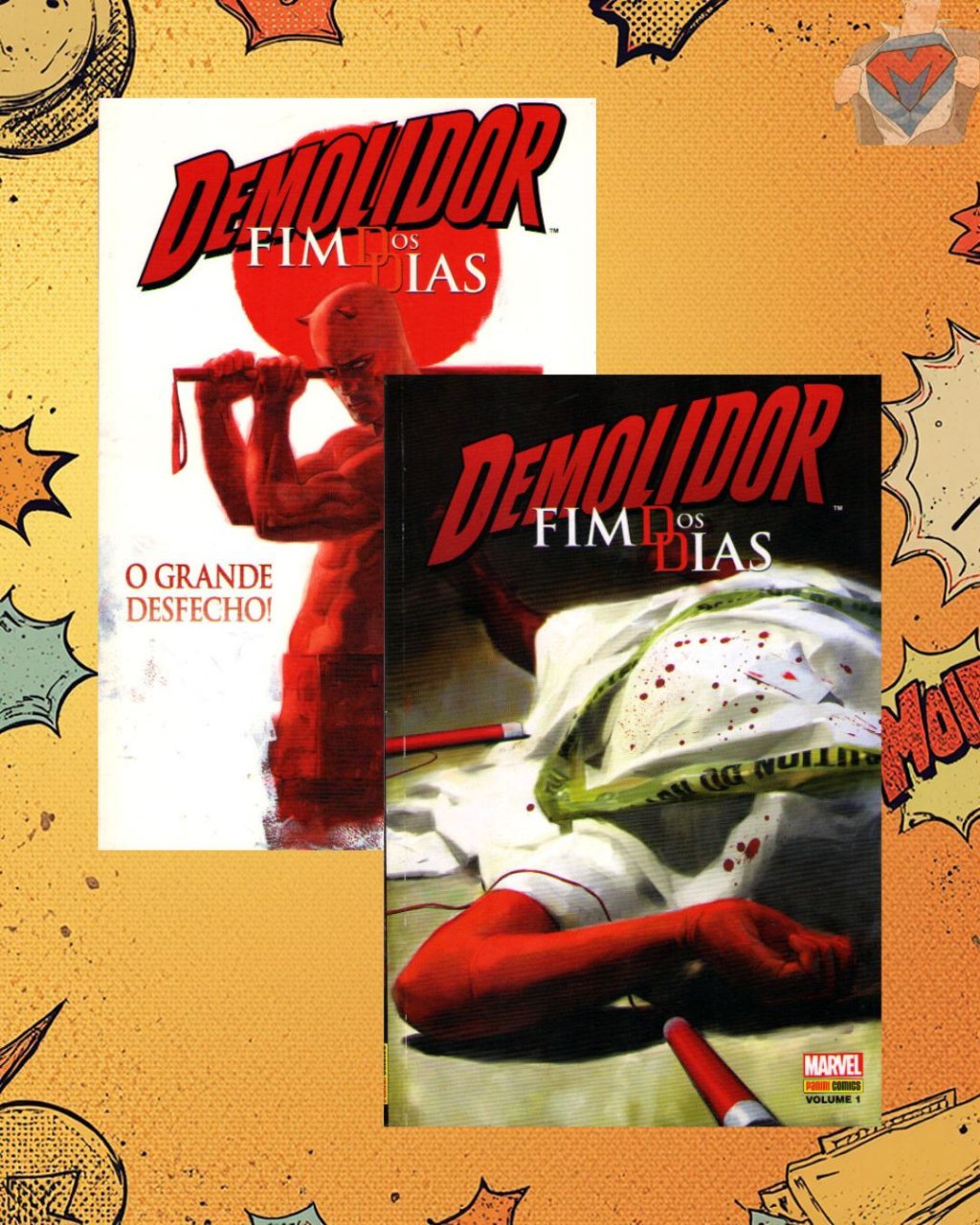 Demolidor: Fim dos Dias Vol. 01 e Vol. 02 ( Completa )