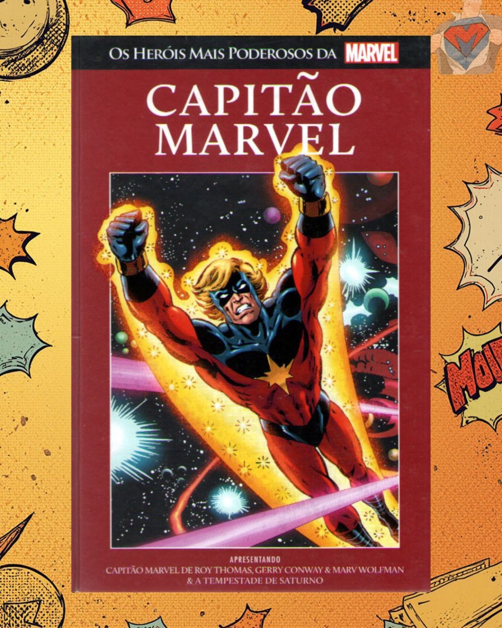 Os Heróis Mais Poderosos da Marvel Vol. 14 - Capitão Marvel ( Capa Dura )