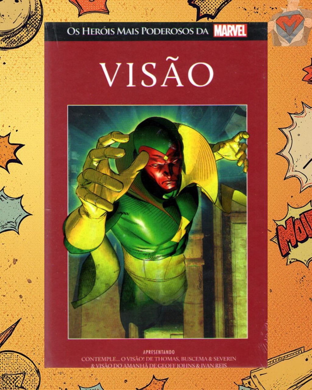 Os Heróis mais Poderosos da Marvel Vol. 17: Visão ( Capa Dura )