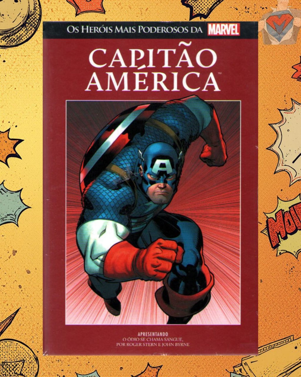 Os Heróis Mais Poderosos da Marvel Vol. 07 - Capitão América ( Capa Dura )