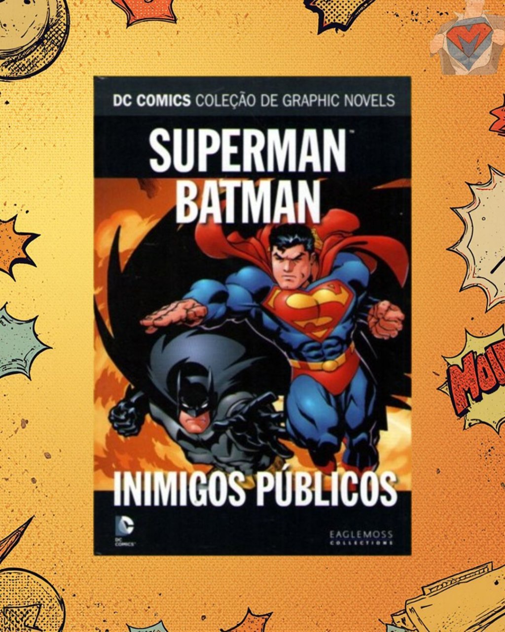 DC Comics - Coleção de Graphic Novels Vol. 05 - Superman & Batman Inimigos Públicos ( Capa Dura )