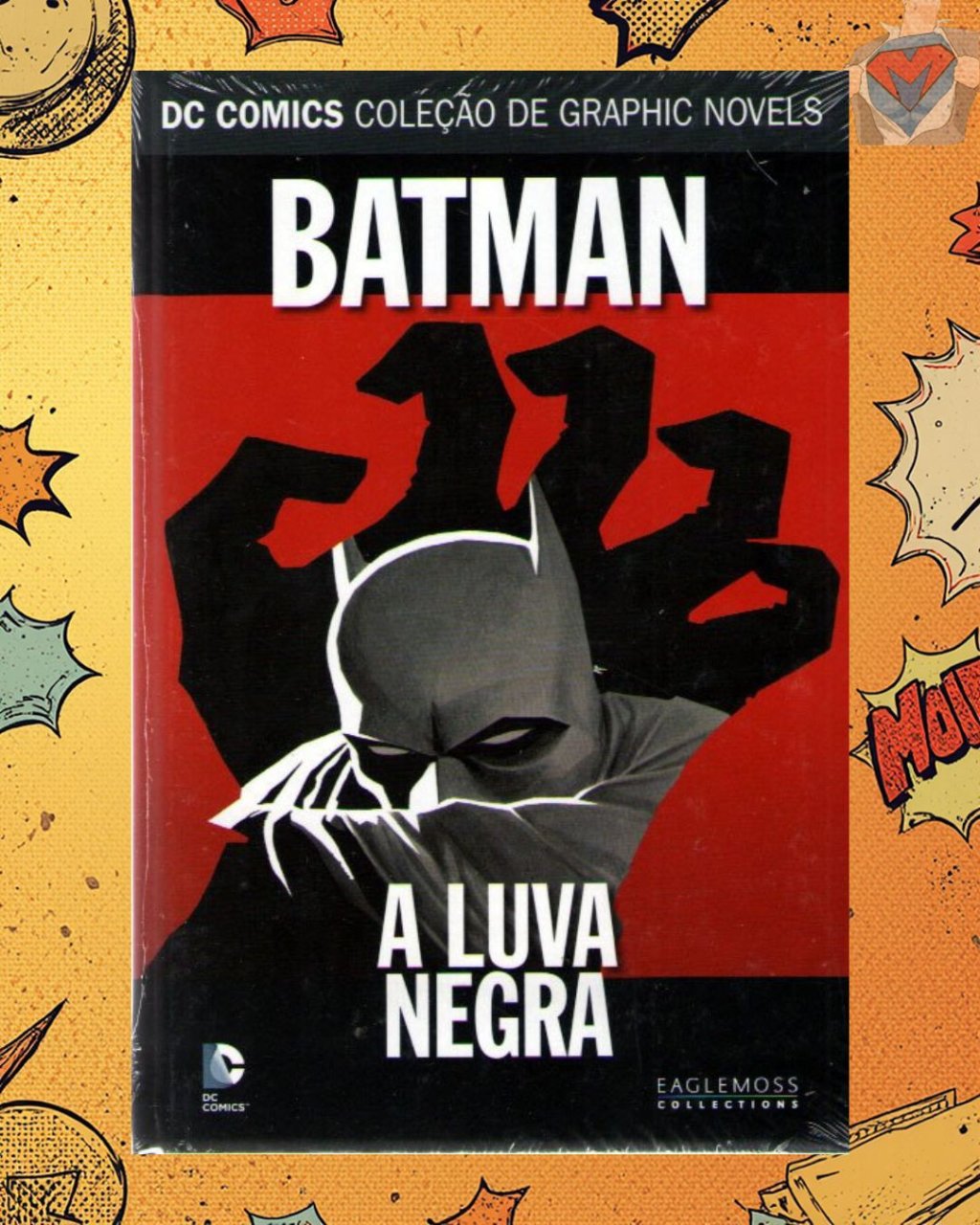 DC Comics Coleção de Graphic Novels Vol. 65 Batman - A Luva Negra ( Capa Dura )