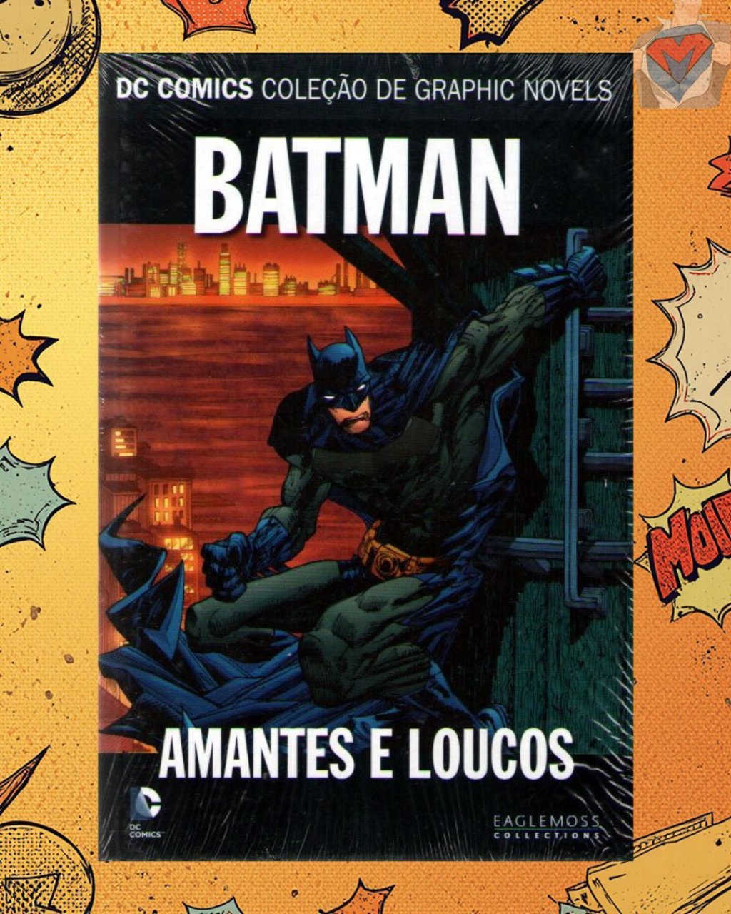 DC Comics Coleção de Graphic Novels Vol. 51 Batman - Amantes e Loucos ( Capa Dura )