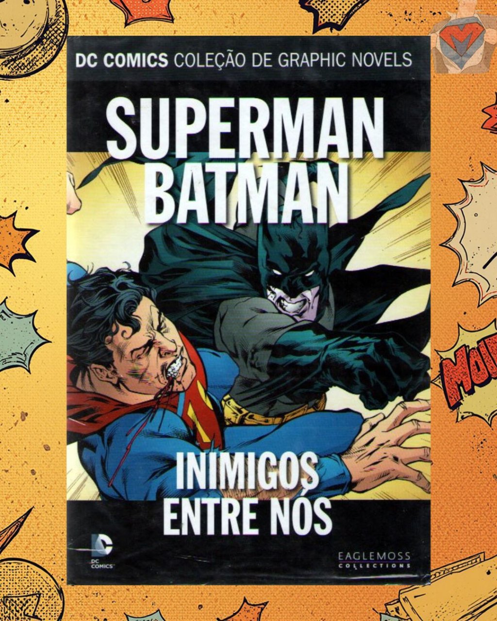 DC Comics Coleção de Graphic Novels Vol. 40 Superman & Batman - Inimigos Entre Nós ( Capa Dura )