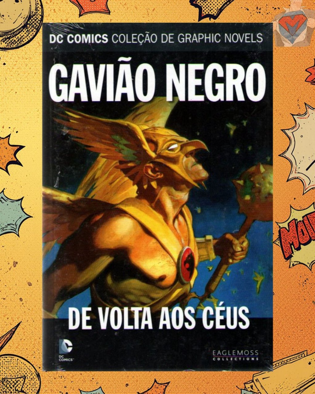 DC Comics Coleção de Graphic Novels Vol. 80 Gavião Negro - De Volta aos Céus ( Capa Dura )