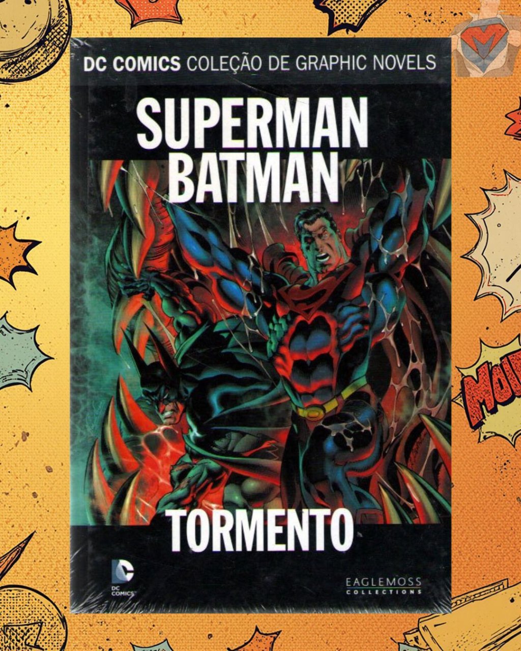 DC Comics Coleção de Graphic Novels Vol. 46 Superman & Batman - Tormento ( Capa Dura )
