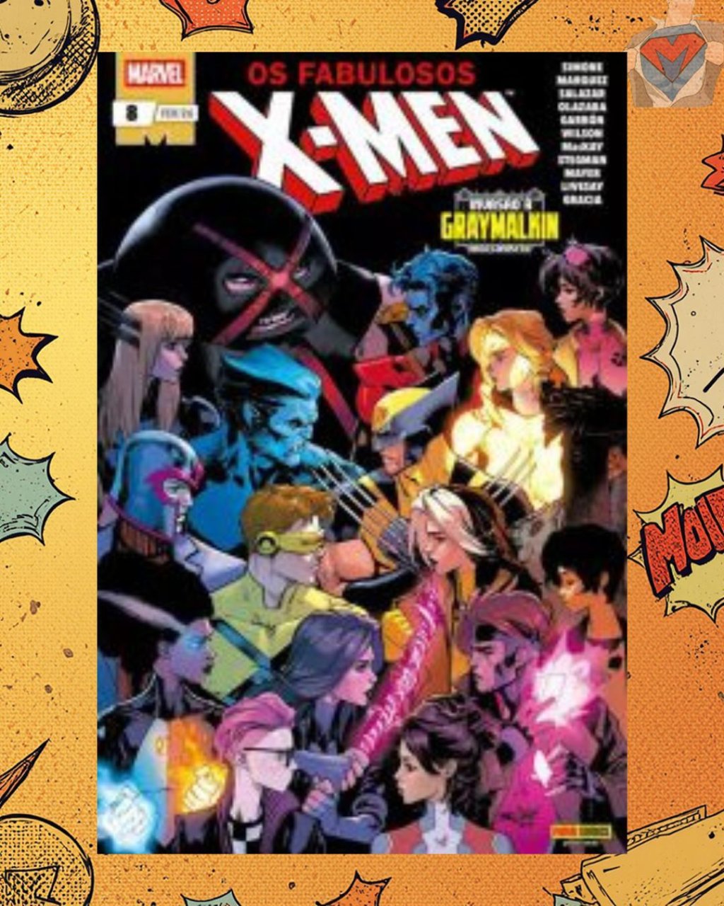 Os Fabulosos X-Men Nº 08