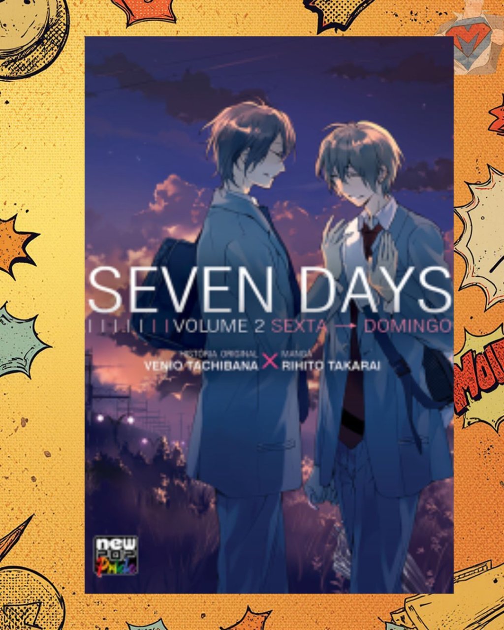 Seven days Volume 02 de 02 ( Venio Tachibana & Rihito Takarai ) - Edição Final