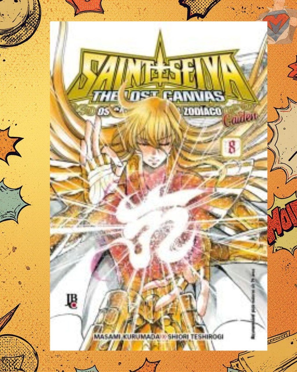 Os Cavaleiros do Zodíaco: The Lost Canvas Gaiden Nº 08 ( Masami Kurumada & Shiori Teshirogi )