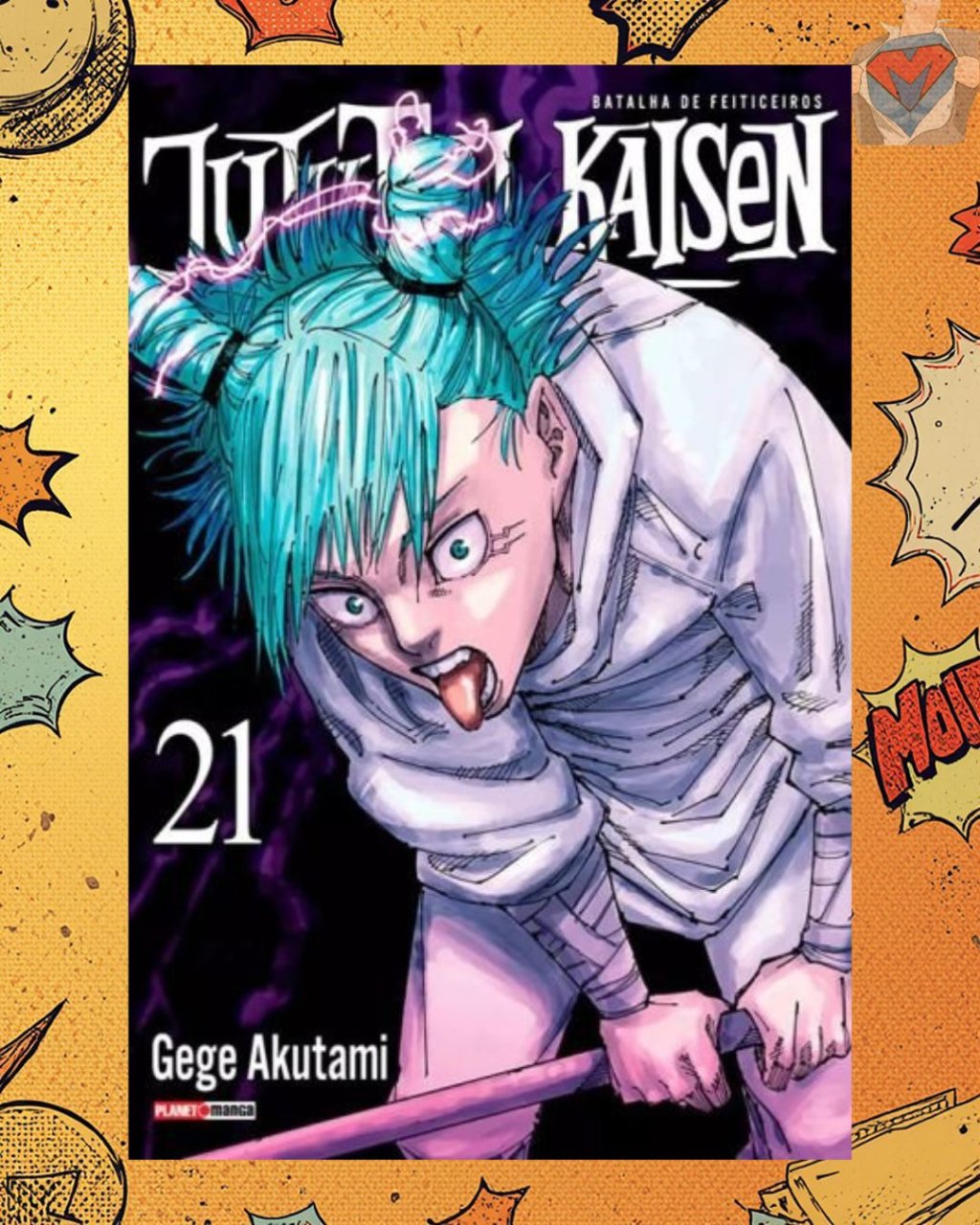 Jujutsu Kaisen - Batalha de Feiticeiros Nº 21 ( Gege Akutami )
