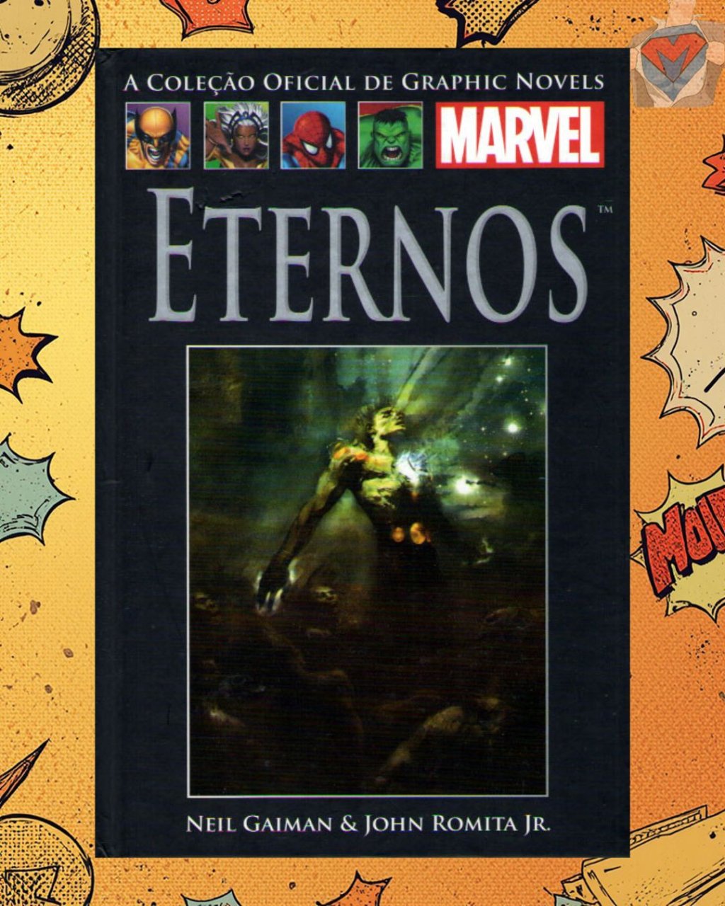 A Coleção Oficial de Graphic Novels Marvel Vol. 54 - Eternos ( Capa Dura )