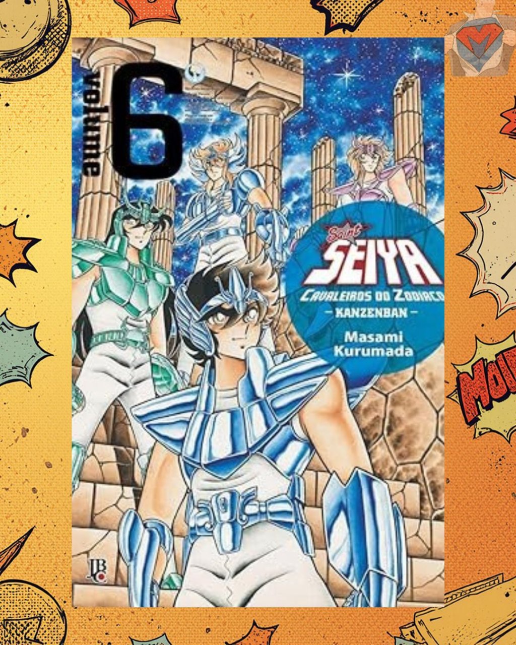 Cavaleiros do Zodíaco - Saint Seiya Kanzenban Vol. 06 ( Capa dura )