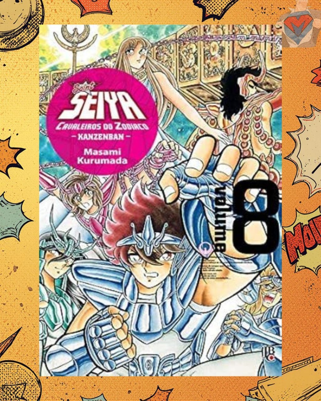 Cavaleiros do Zodíaco - Saint Seiya Kanzenban Vol. 08 ( Capa dura )