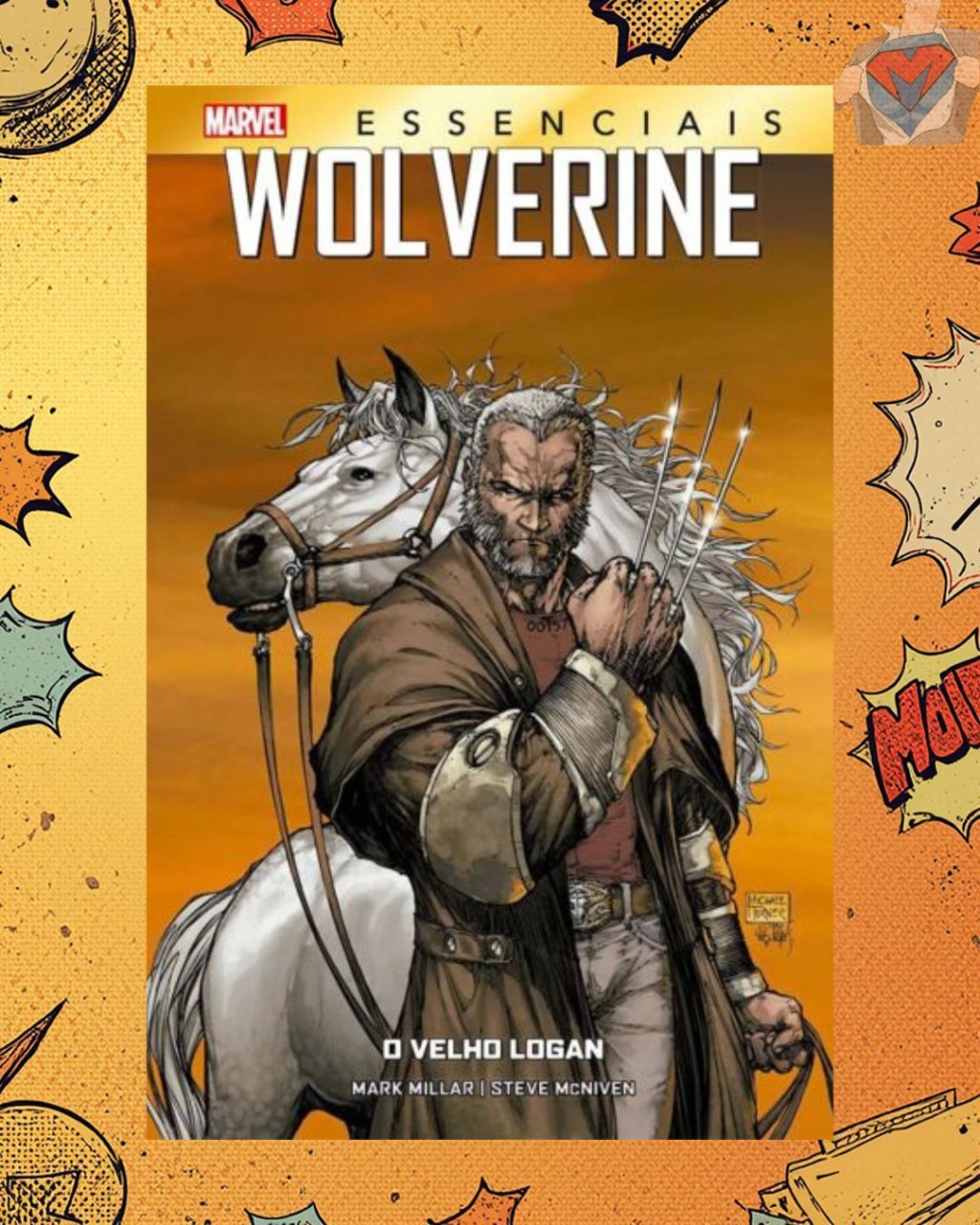 Marvel Essenciais: Wolverine - O Velho Logan ( Capa Dura )