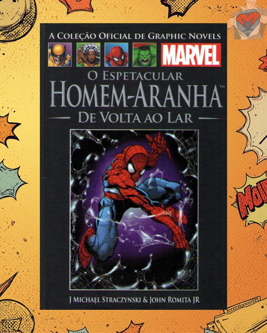 A Coleção Oficial de Graphic Novels Marvel Vol. 21 - O Espetacular Homem-Aranha: De Volta ao Lar ( Capa Dura )