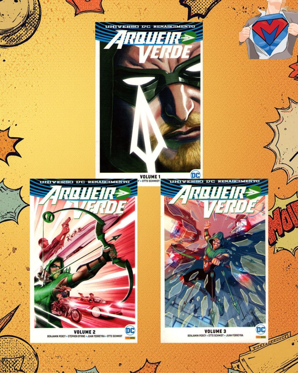 Arqueiro Verde ( Universo DC Renascimento ) Vol. 01 ao Vol. 03
