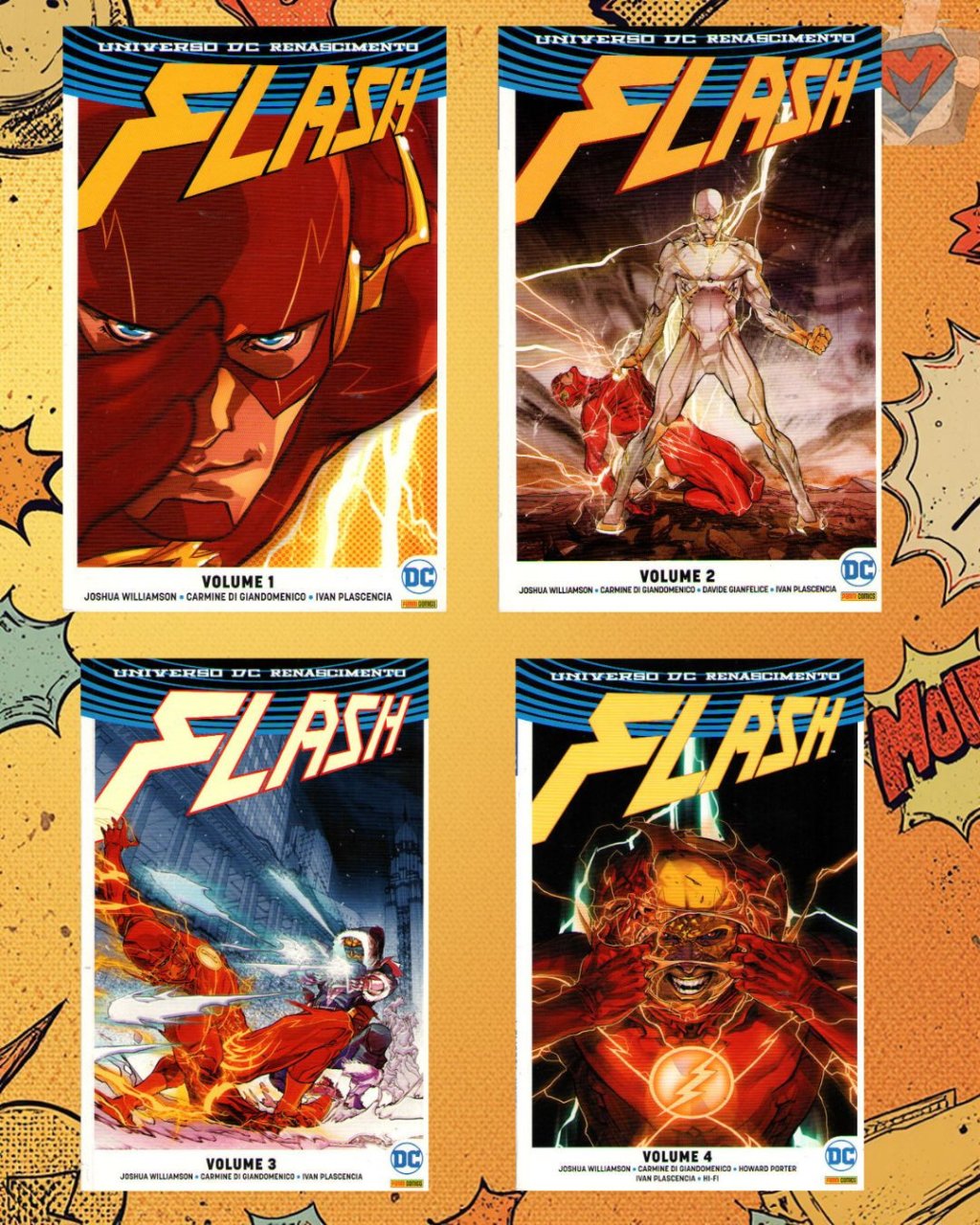 Flash ( Universo DC Renascimento ) Vol. 01 ao Vol. 04