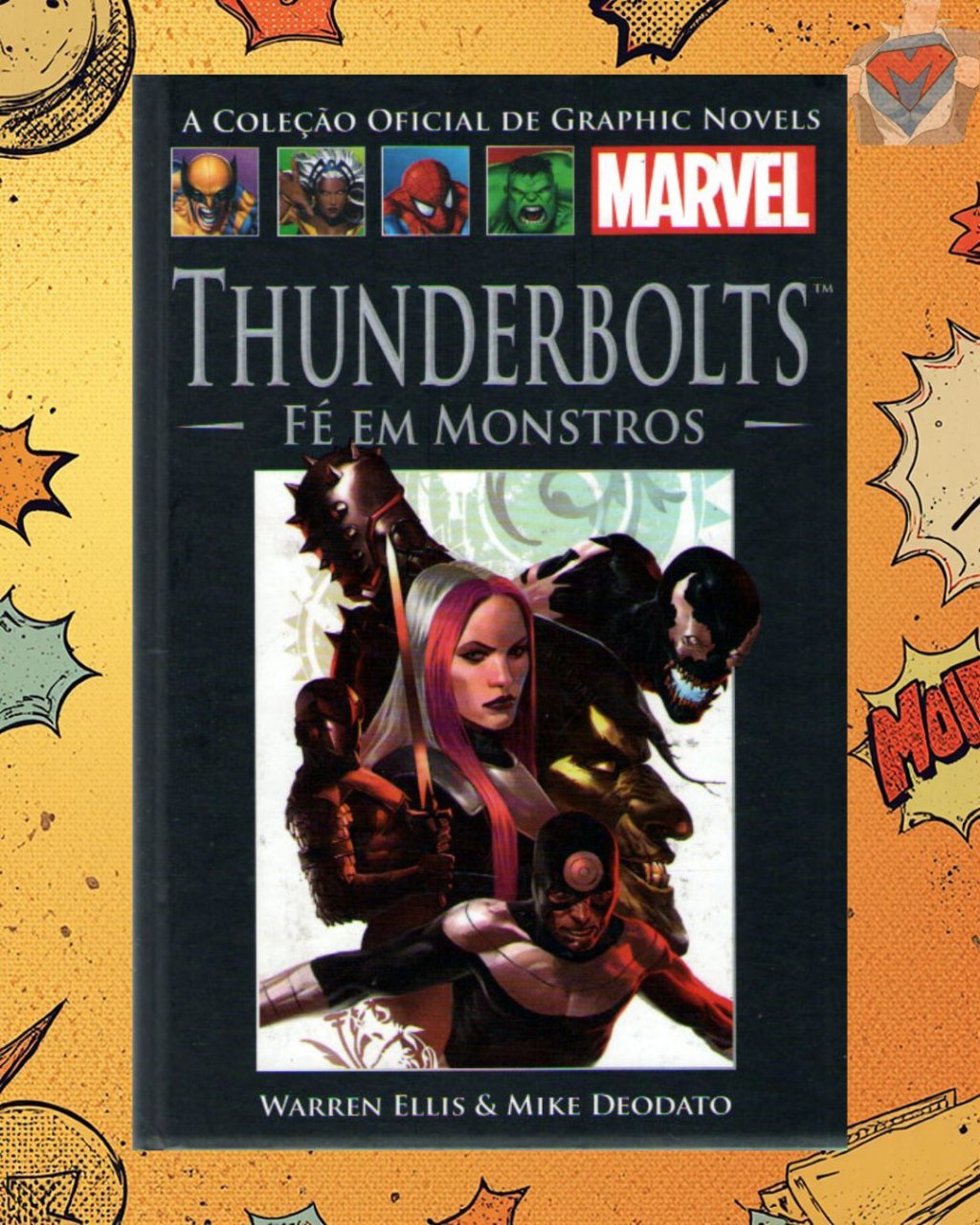 A Coleção Oficial de Graphic Novels Marvel Vol. 57 - Thunderbolts : Fé e Monstros ( Capa Dura )