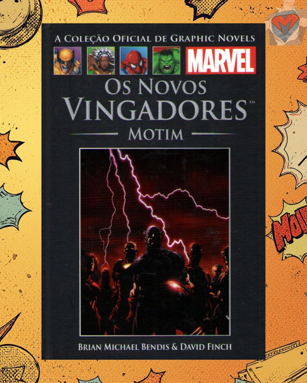 A Coleção Oficial de Graphic Novels Marvel Vol. 42 - Os Novos Vingadores : Motim ( Capa Dura )