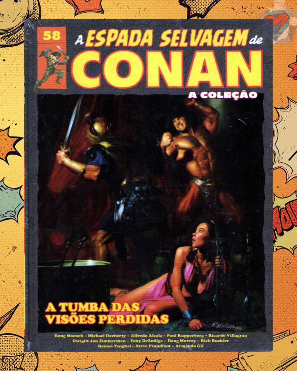 A Espada Selvagem de Conan - A Coleção Vol. 58 ( Capa Dura )