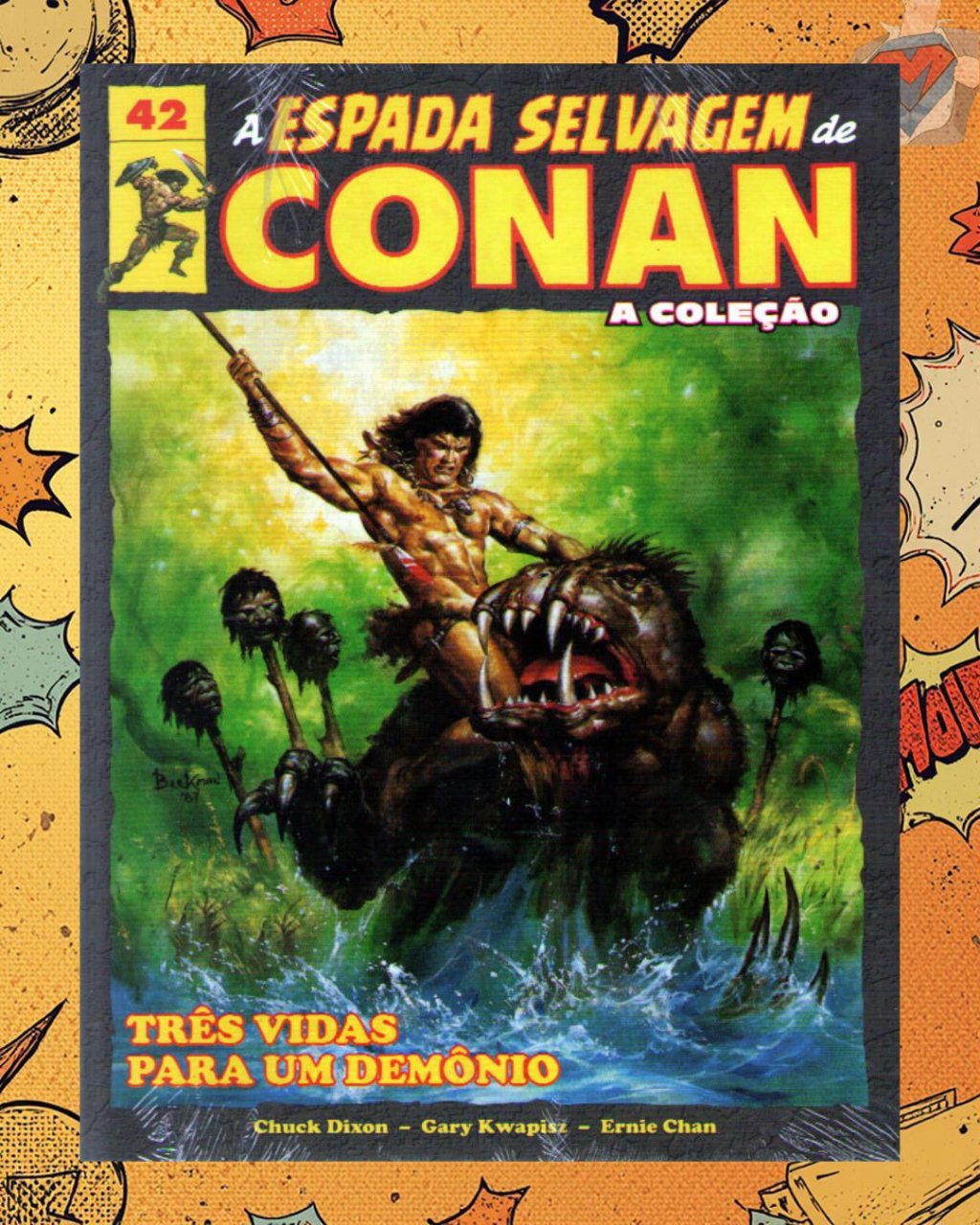 A Espada Selvagem de Conan - A Coleção Vol. 42 ( Capa Dura )