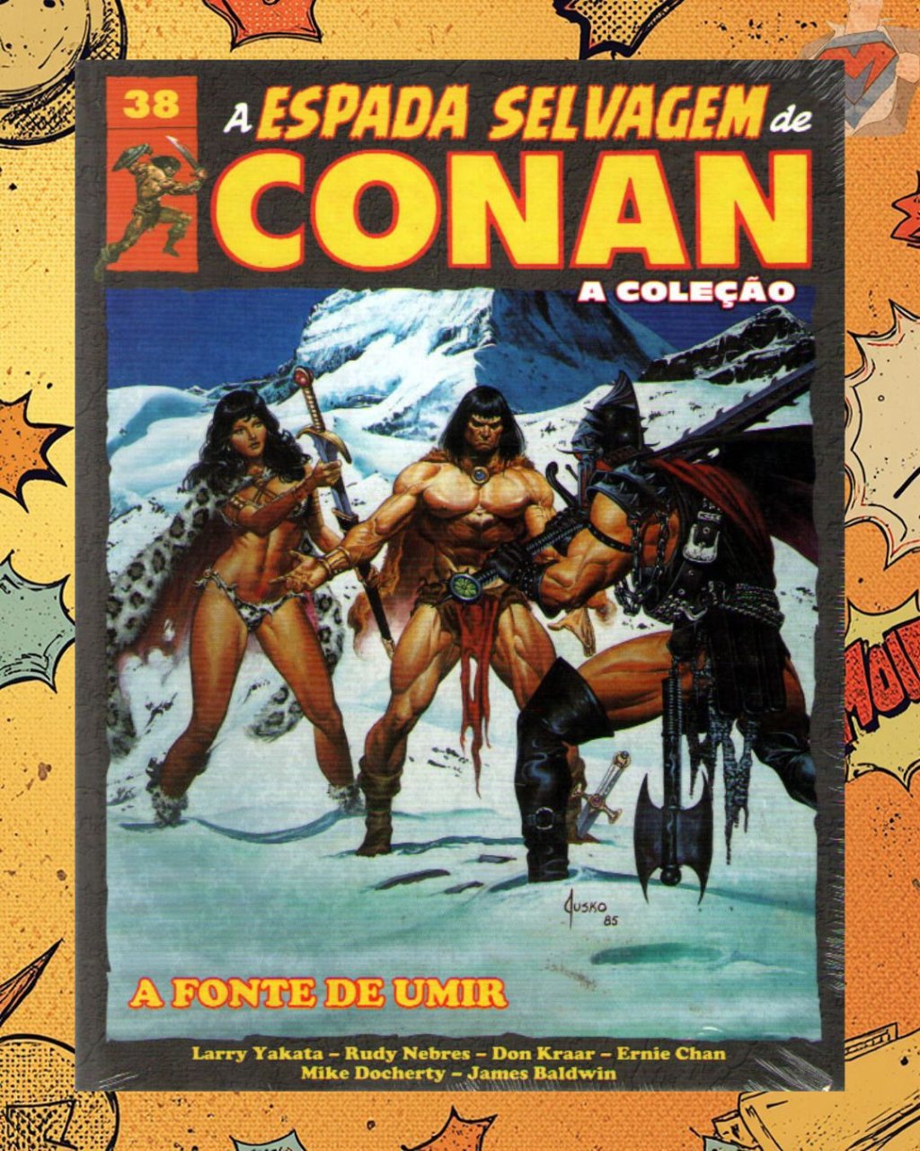 A Espada Selvagem de Conan - A Coleção Vol. 38 ( Capa Dura )