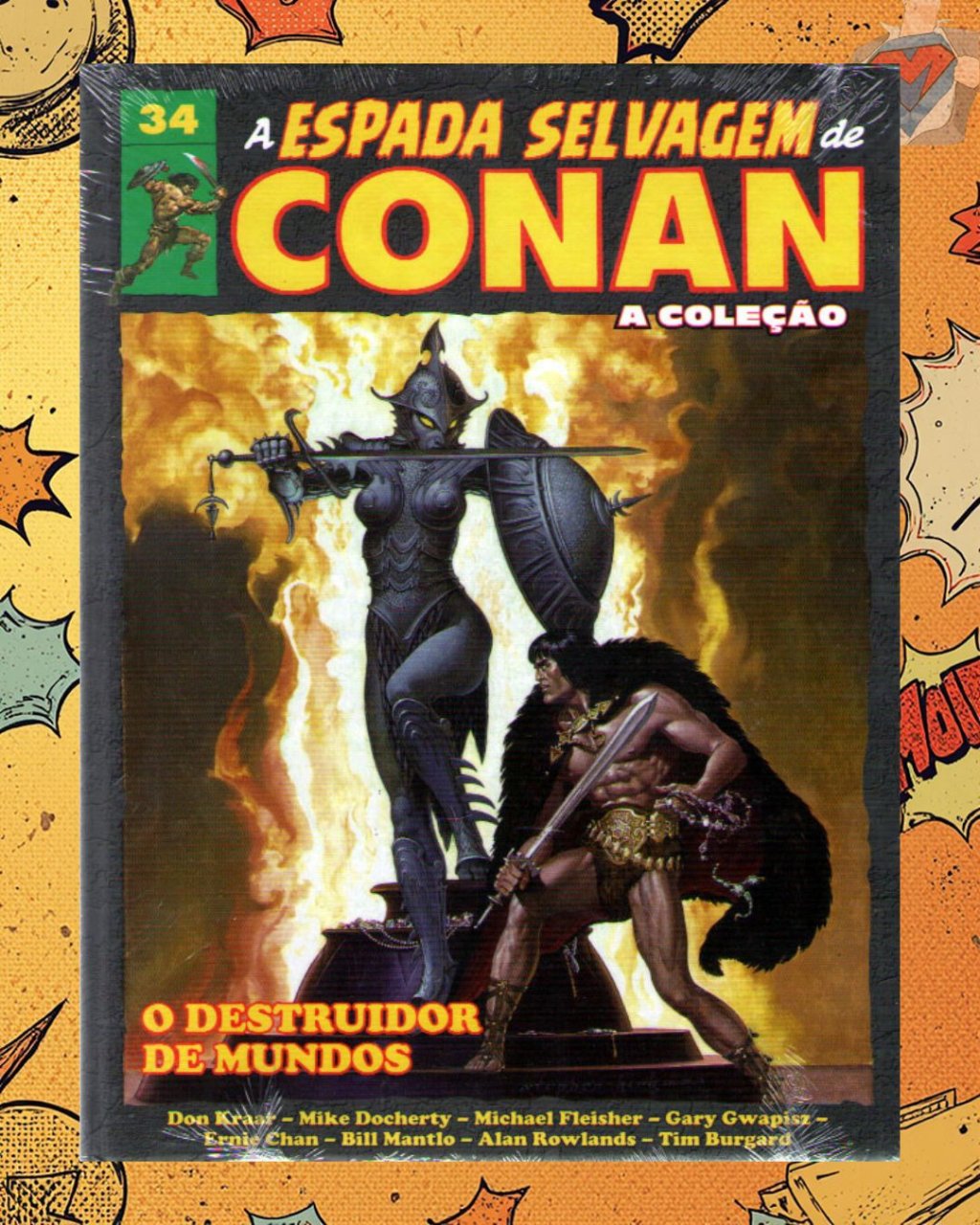 A Espada Selvagem de Conan - A Coleção Vol. 34 ( Capa Dura )