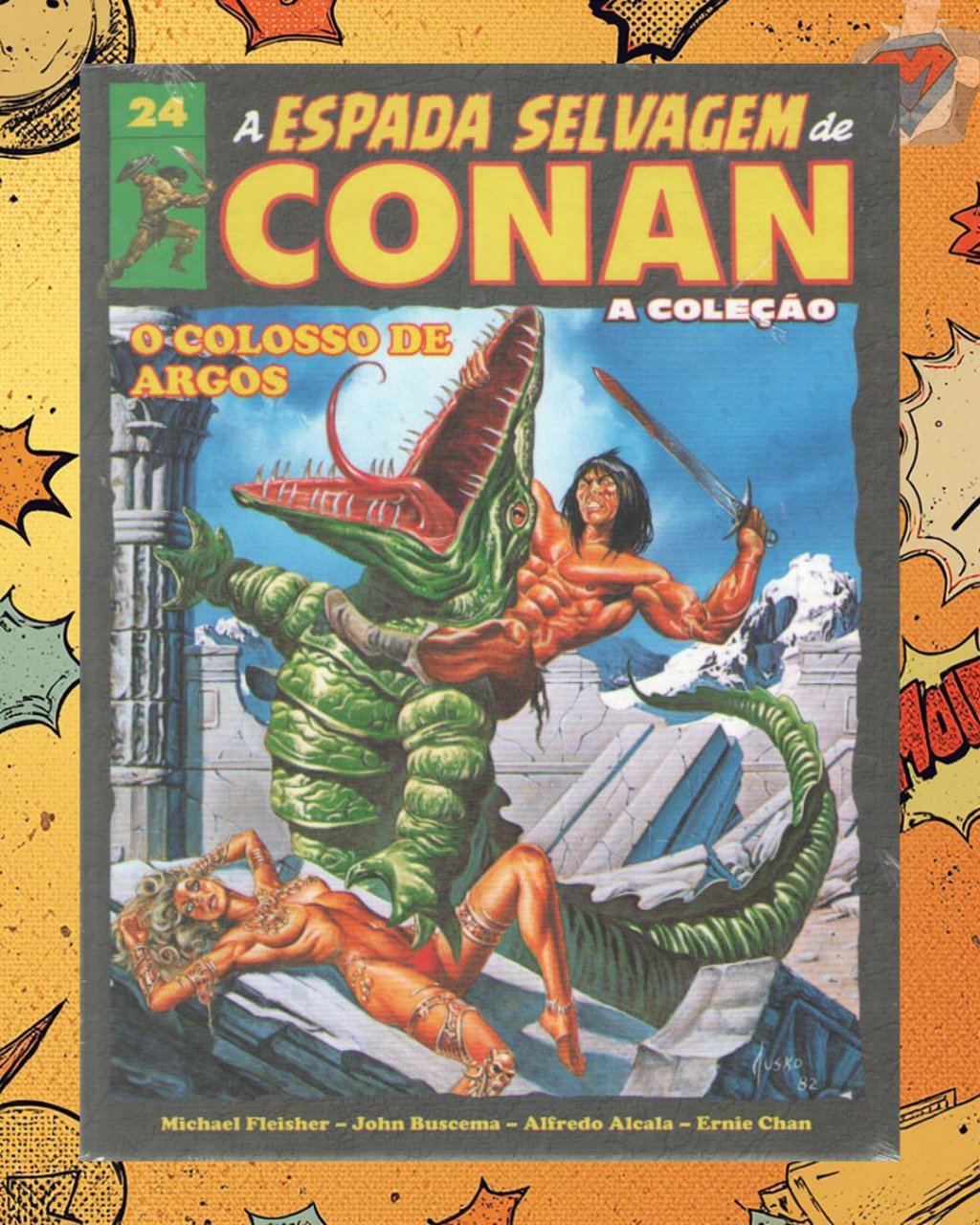A Espada Selvagem de Conan - A Coleção Vol. 24 ( Capa Dura )