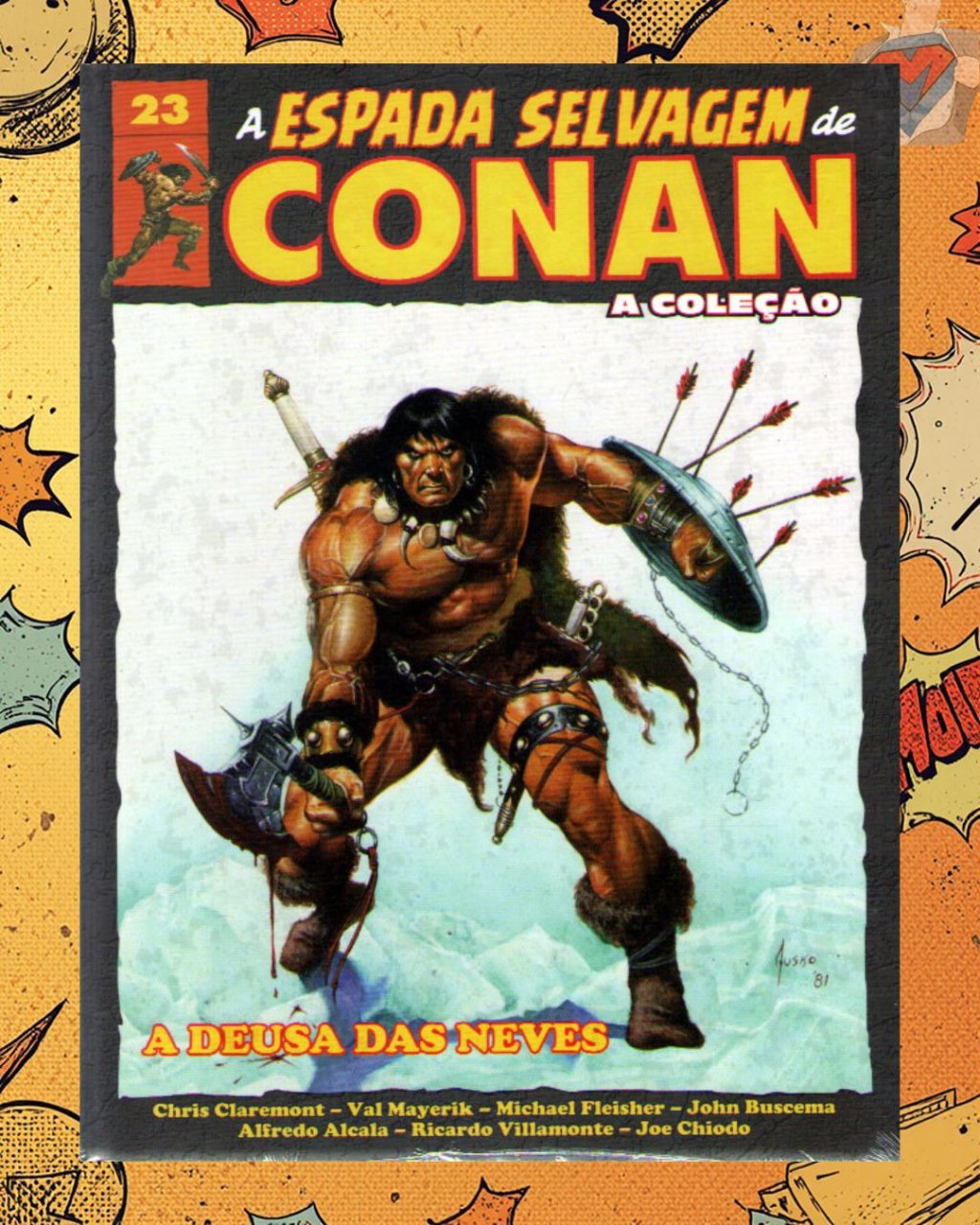 A Espada Selvagem de Conan - A Coleção Vol. 23 ( Capa Dura )