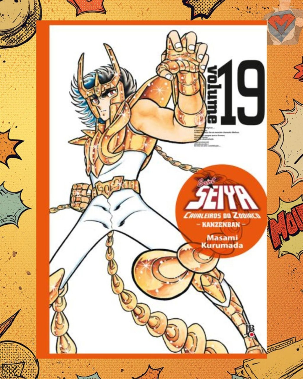 Cavaleiros do Zodíaco - Saint Seiya Kanzenban Vol. 19 ( Capa dura )