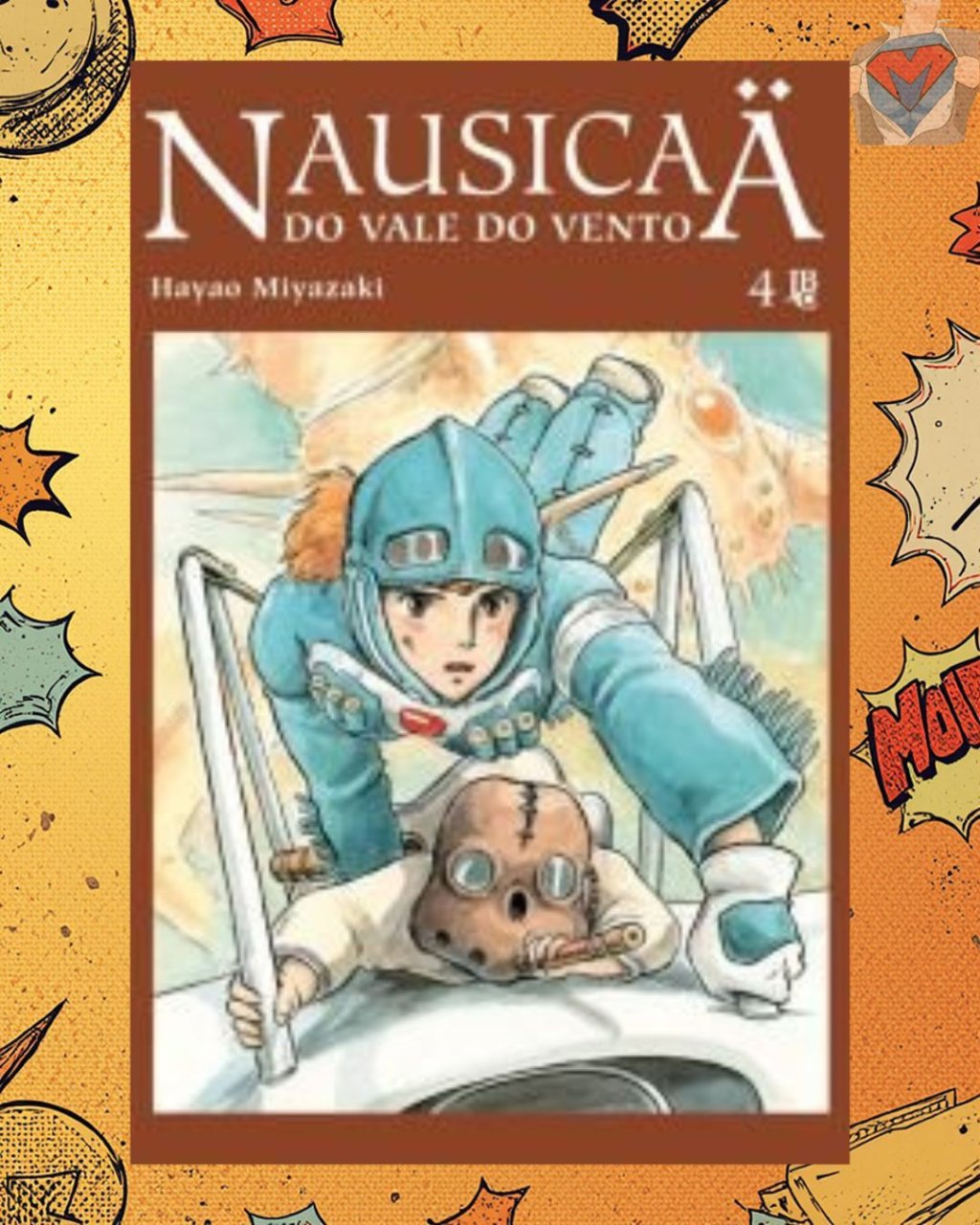 Nausicaa do Vale do Vento Vol. 04 de 07 ( Hayao Miyazaki )