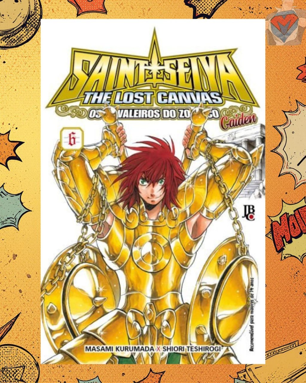 Os Cavaleiros do Zodíaco: The Lost Canvas Gaiden Nº 06 ( Masami Kurumada & Shiori Teshirogi )