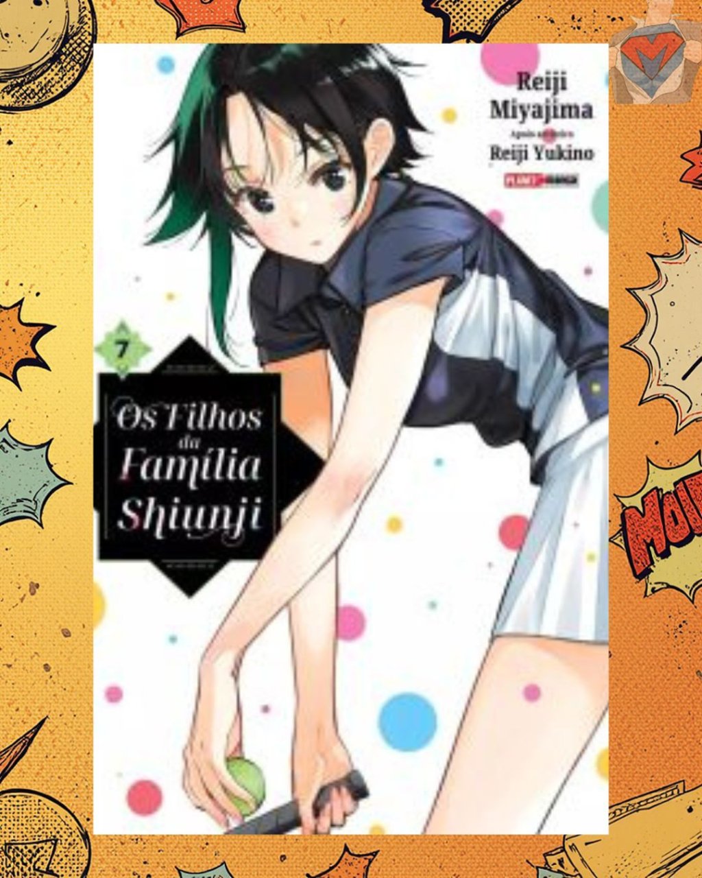 Os Filhos da Família Shiunji Nº 07 ( Reiji Miyajima & Reiji Yukino )