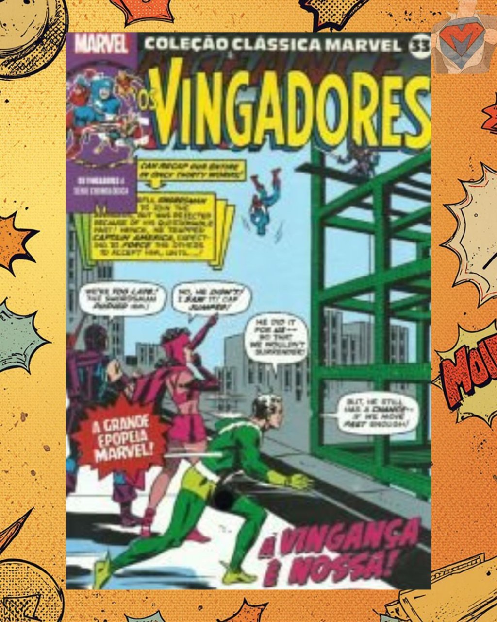 Coleção Clássica Marvel Vol. 33 - Os Vingadores Nº 04