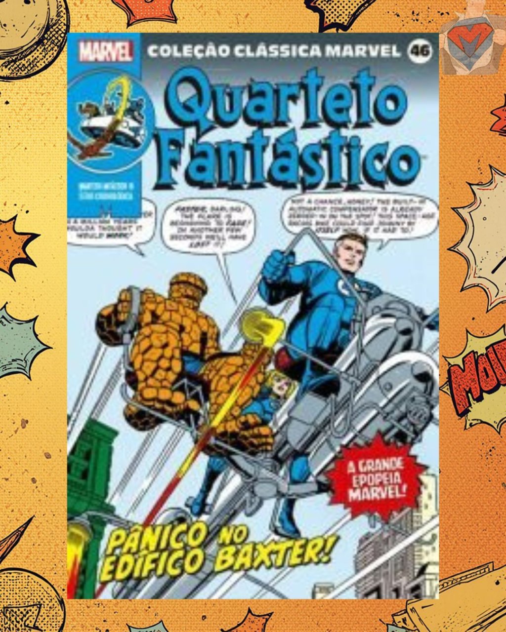 Coleção Clássica Marvel Vol. 46 - Quarteto Fantástico Nº 10