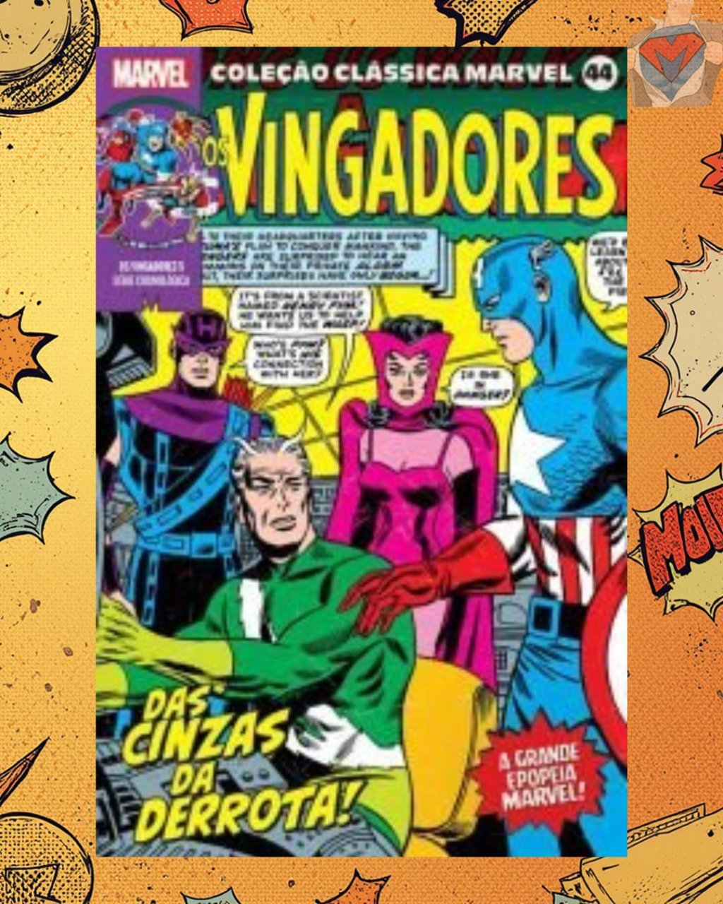 Coleção Clássica Marvel Vol. 44 - Vingadores Nº 05