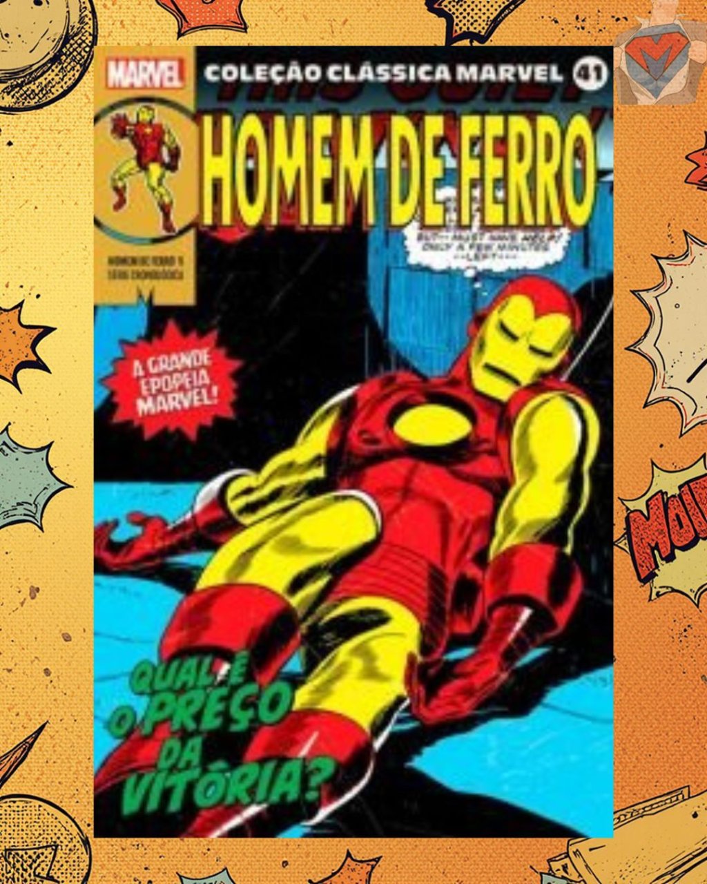 Coleção Clássica Marvel Vol. 41 - Homem de Ferro Nº 05