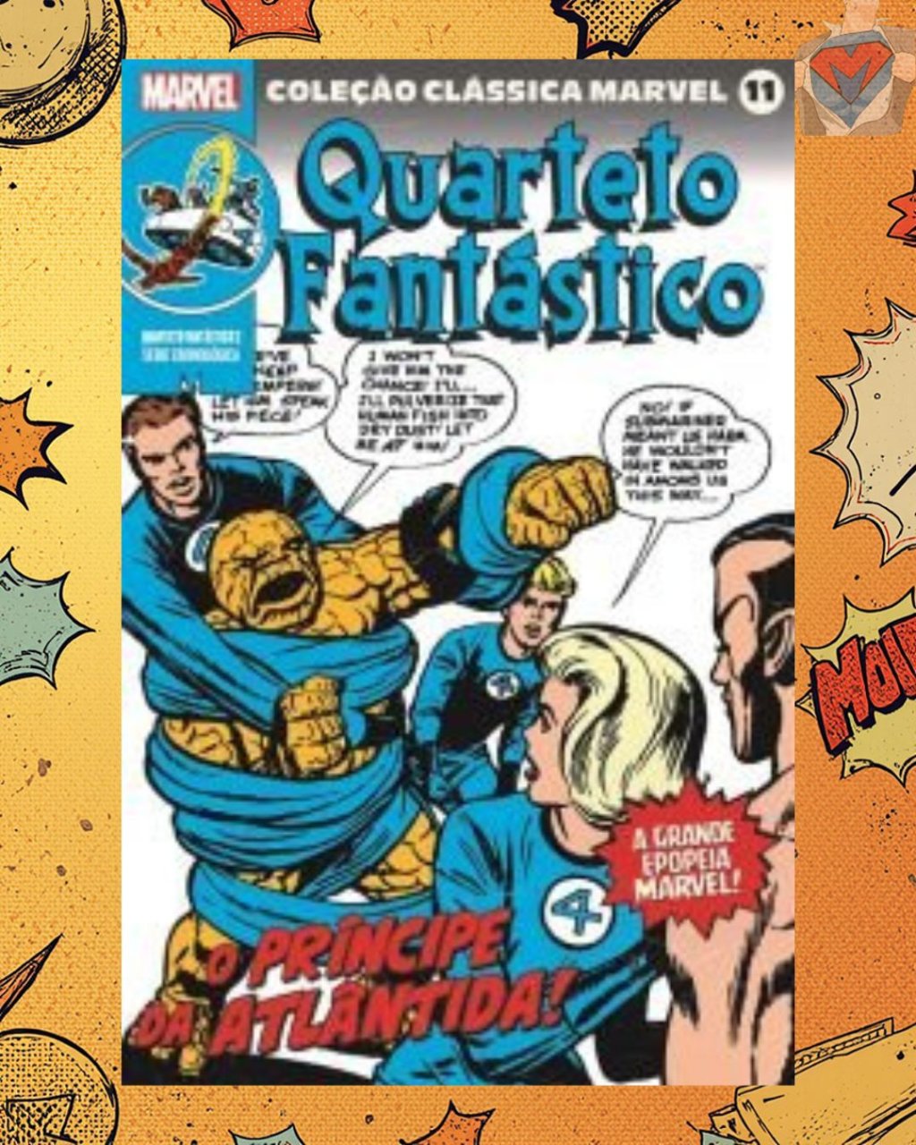 Coleção Clássica Marvel Vol. 11 - Quarteto Fantástico Vol. 02