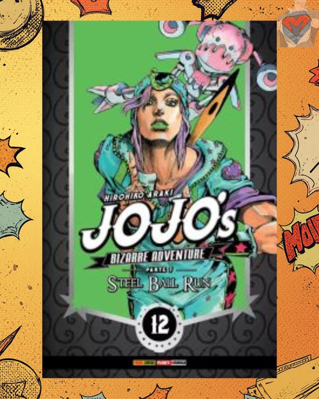 Jojo's Bizarre Adventure Parte 7: Steel Ball Run Vol. 12 ( Hirohiko Araki )