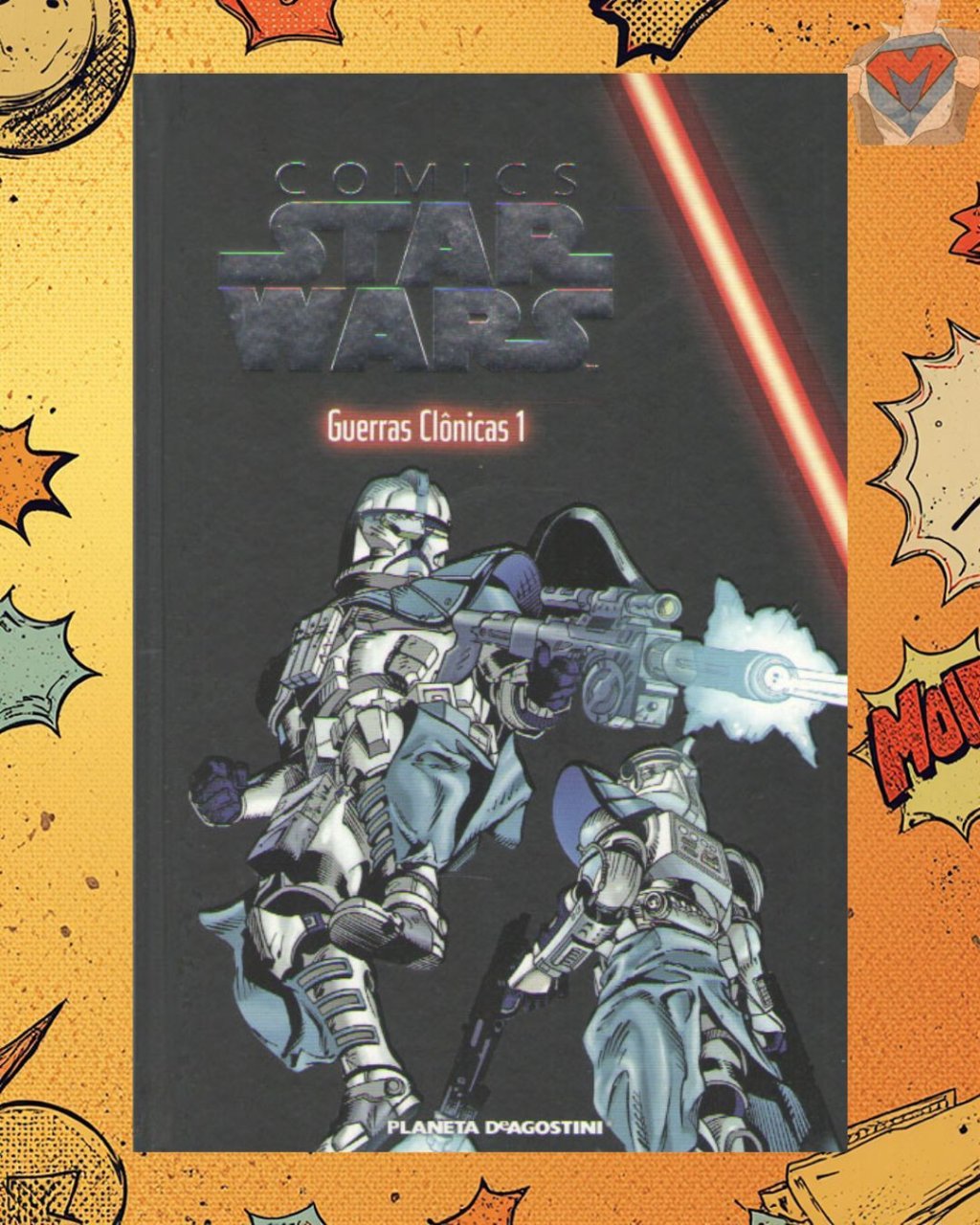 Comics Star Wars Vol. 20 - Guerras Clônicas 1 ( Capa Dura )