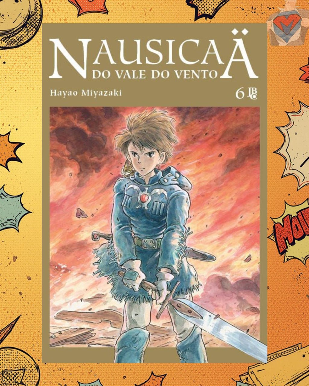 Nausicaa do Vale do Vento Vol. 06 de 07 ( Hayao Miyazaki )