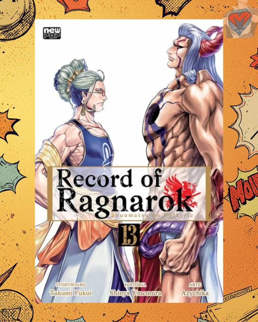 Record of Ragnarok Vol. 13 ( Azychika, Shinya Umemura & Takumi Fukui )
