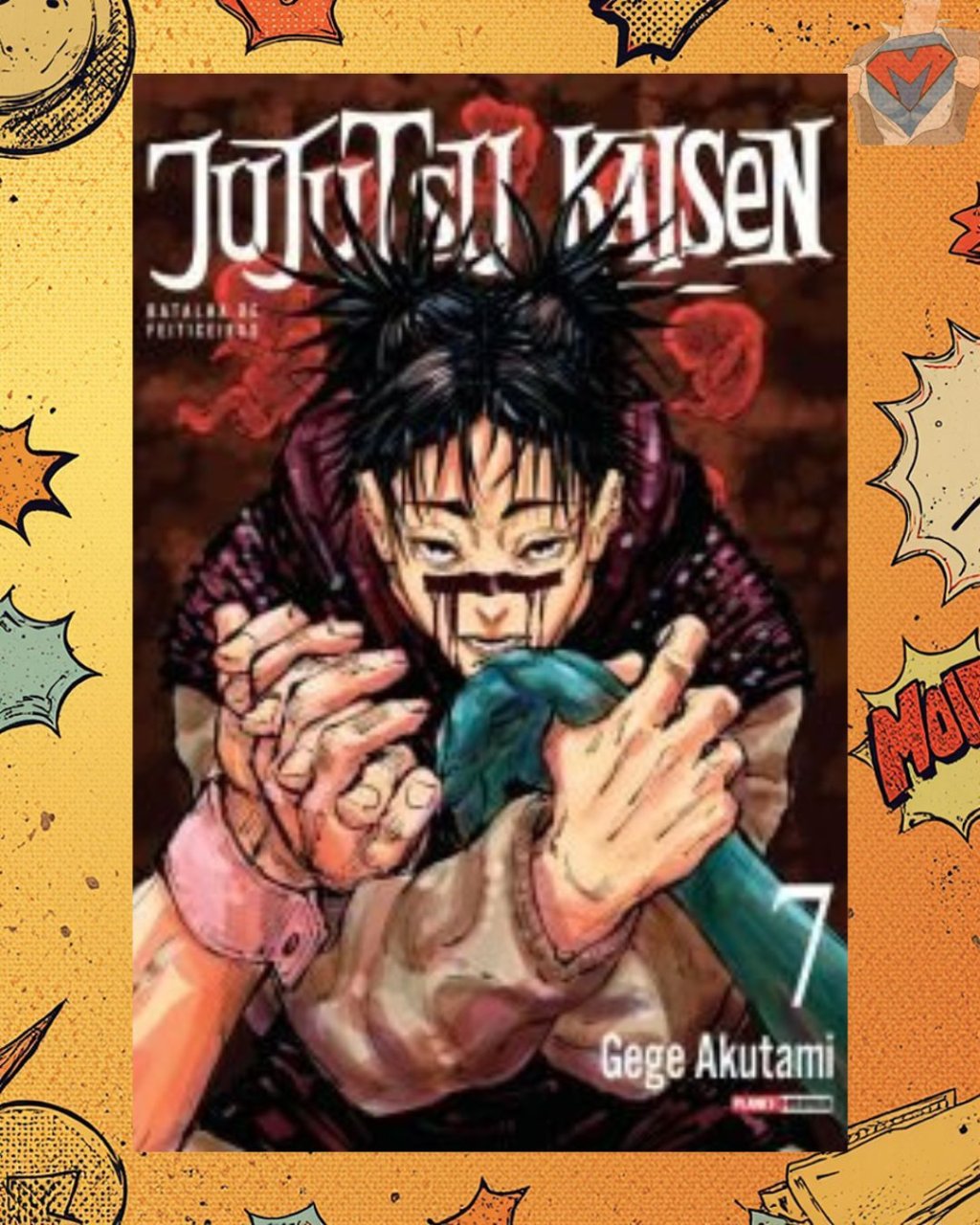 Jujutsu Kaisen - Batalha de Feiticeiros Nº 07 ( Gege Akutami )