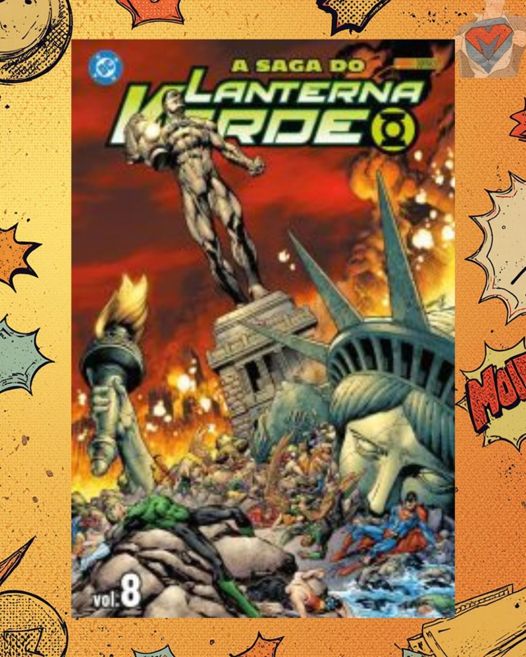 A Saga do Lanterna Verde Nº 08