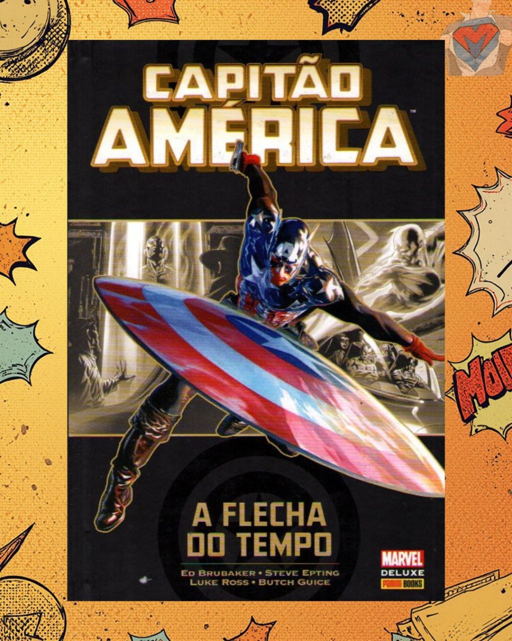 Marvel Deluxe: Capitão América - A Flecha do Tempo ( Capa Dura )